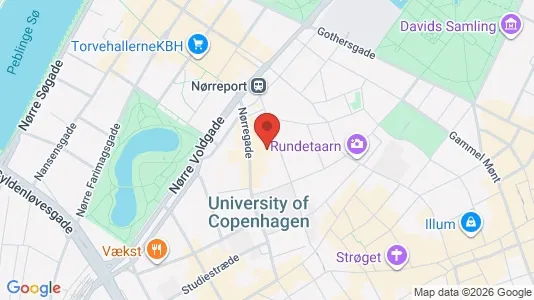 Kliniklokaler til leje i København K - kort over placeringen