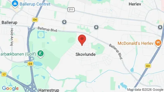 Kliniklokaler til leje i Skovlunde - kort over placeringen